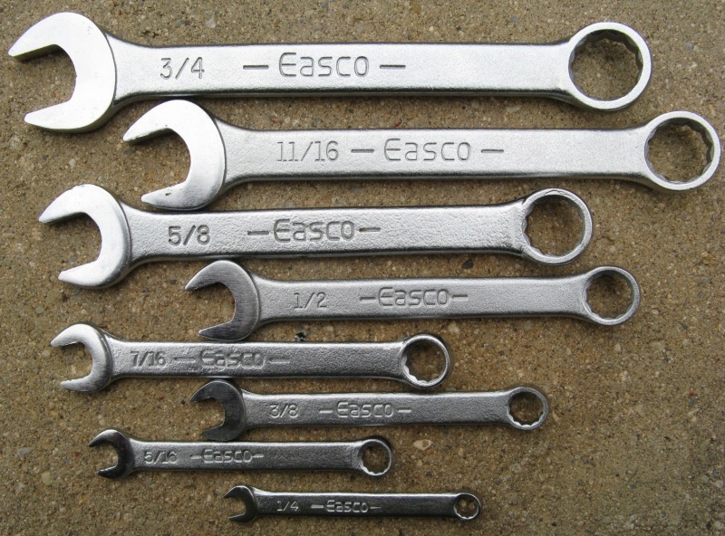 Easco outlet wrench set